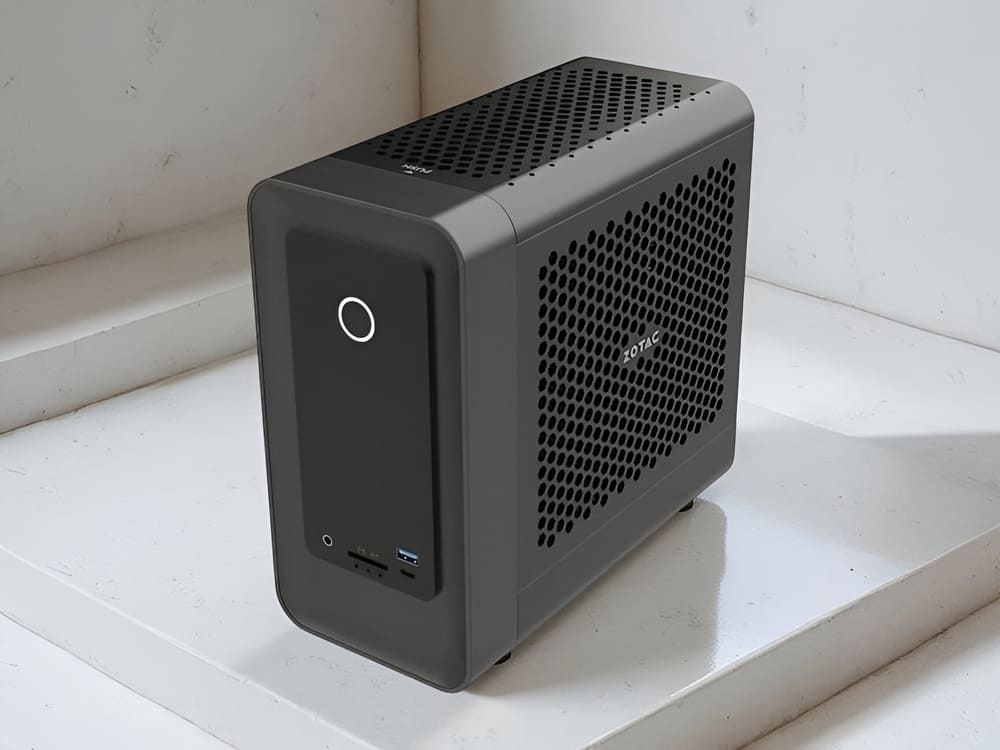 Zotac ZBox Magnus One: PC compacto con RTX 5070 Ti e Intel Core Ultra 7 265