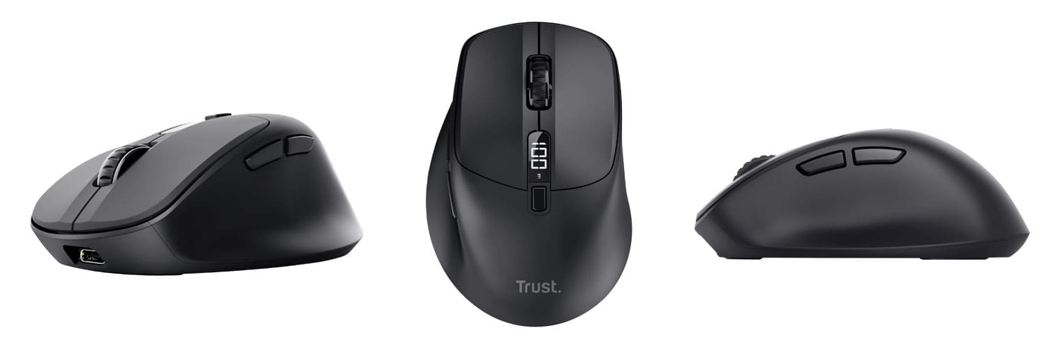 Trust lanza los ratones Niven y Zevo con conexión multidispositivo y carga rápida