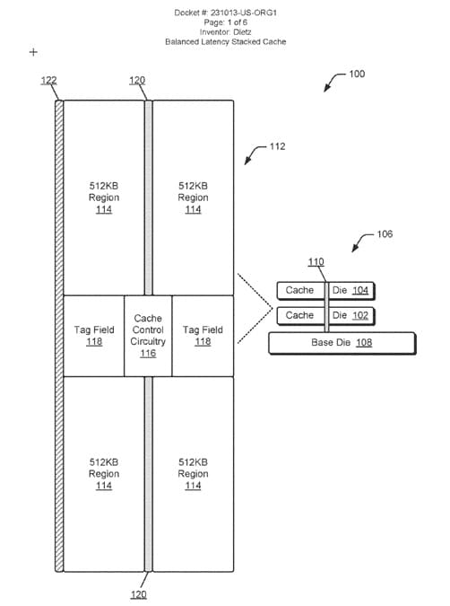 AMD estudia apilar caché L2 en 3D para reducir latencia y consumo