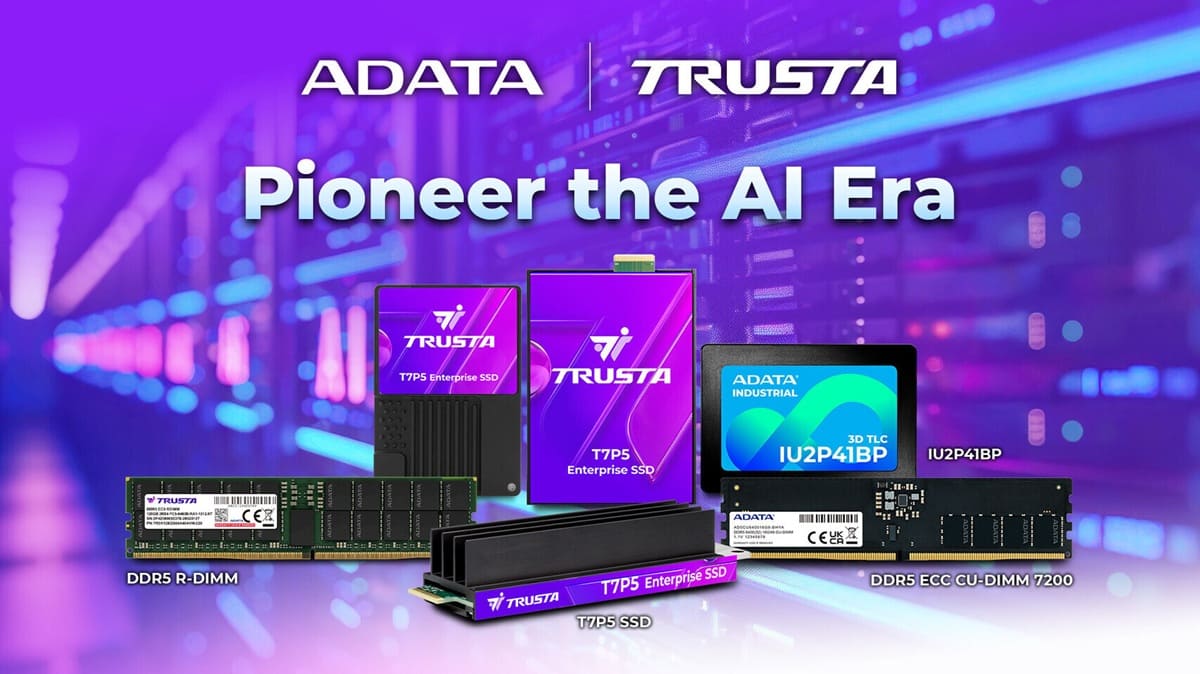 ADATA adelanta en CES 2026 memoria DDR5 avanzada, IA y hardware gaming XPG
