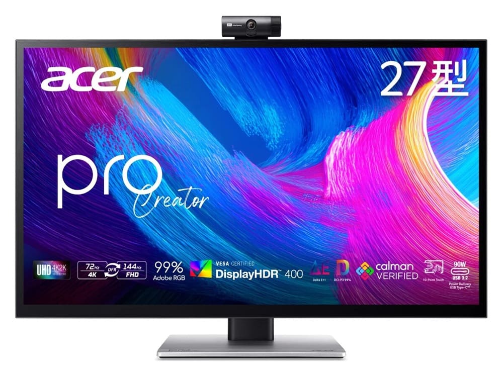 Acer monitor pe270kt dual portada