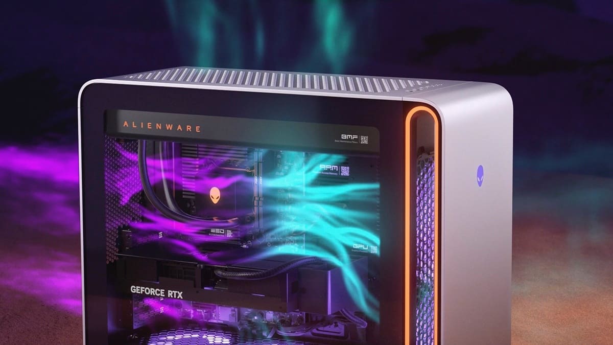Alienware Area-51 vuelve con Ryzen 9000X3D y gráficas RTX 50