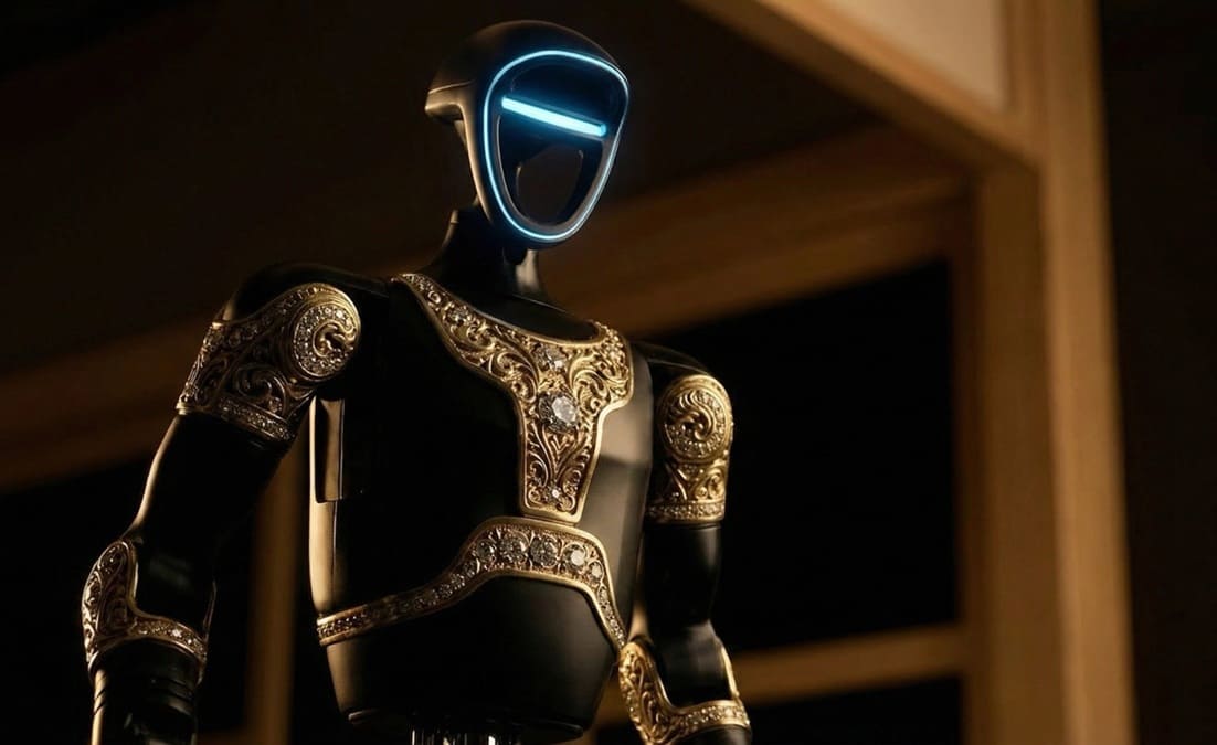 Caviar entra en los robots humanoides con Aladdin, una versión de lujo del Unitree G1
