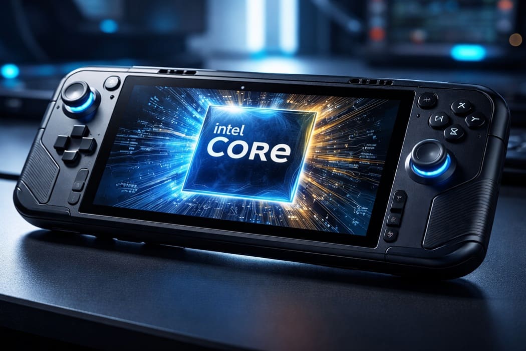 Intel prepara la serie Core G3 para consolas portátiles gaming basada en Panther Lake