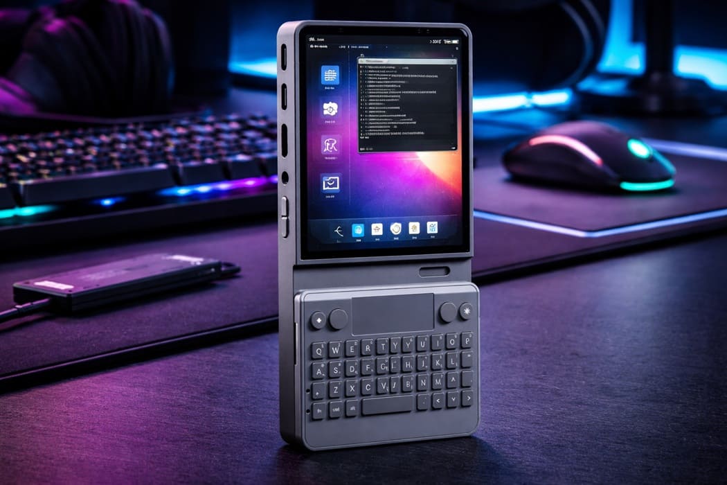 Mecha Comet se abre a reservas como una handheld modular con Linux y enfoque DIY