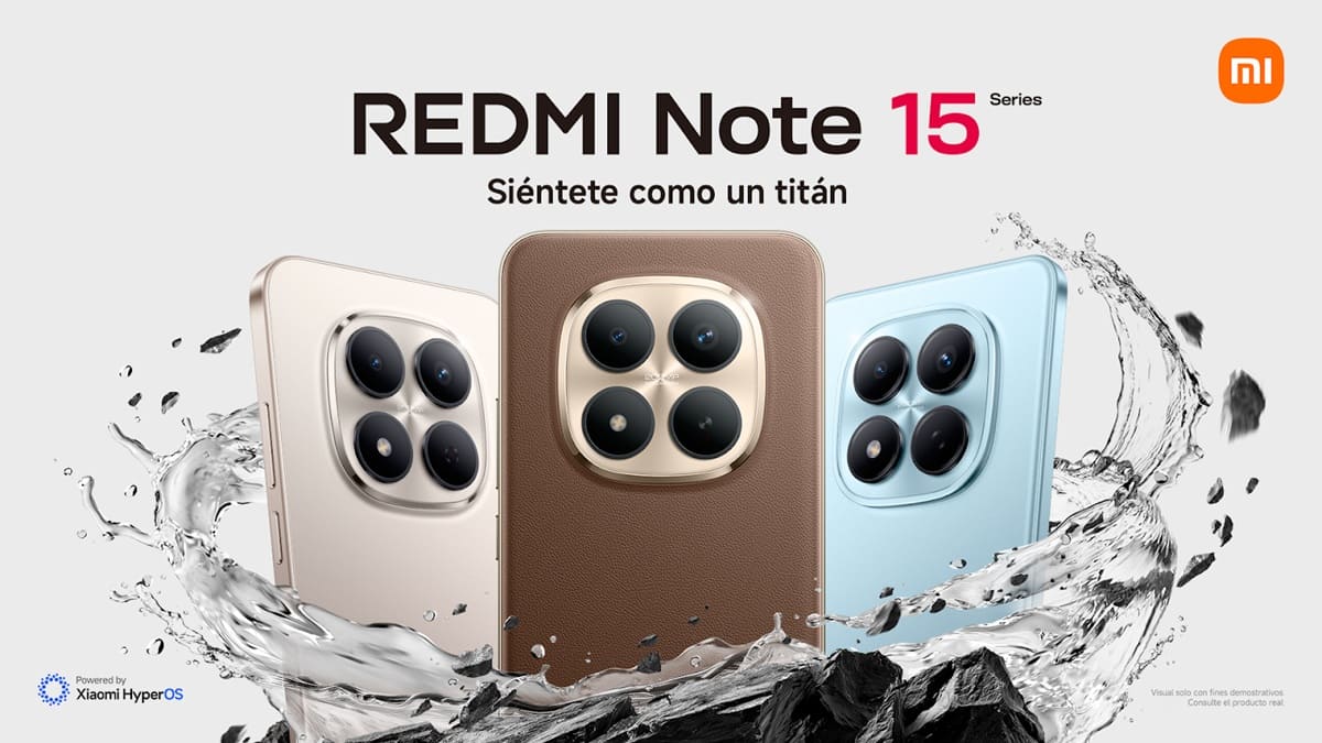 Xiaomi REDMI Note 15 Series portada