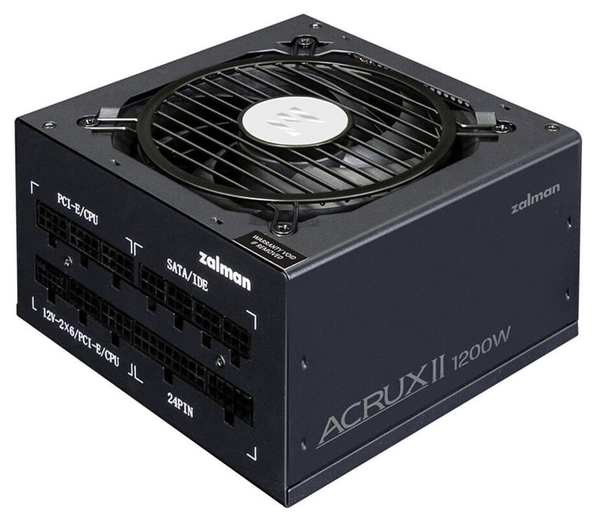 Zalman Acrux II Platinum 1200W llega con ATX 3.1 y soporte PCIe 5.1