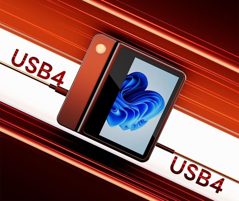 Aoostar actualiza el G-Flip con Ryzen 7 H 255 y mantiene su diseño con pantalla abatible