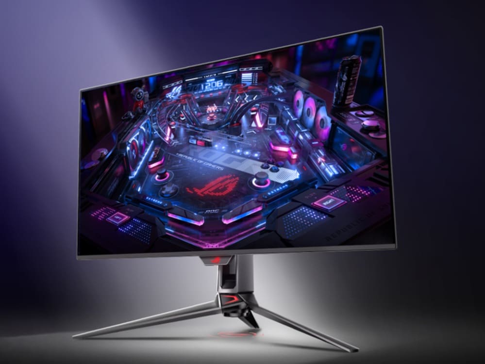 ASUS ROG Swift OLED PG32UCDM Gen3 detalla su panel QD-OLED 4K a 240 Hz y precio