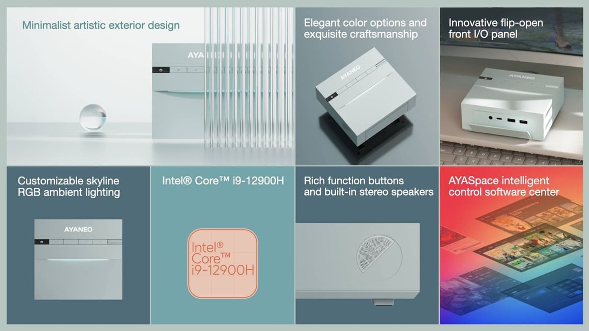 Ayaneo amplía su gama mini-PC con el AM03 y apuesta por un diseño más sobrio