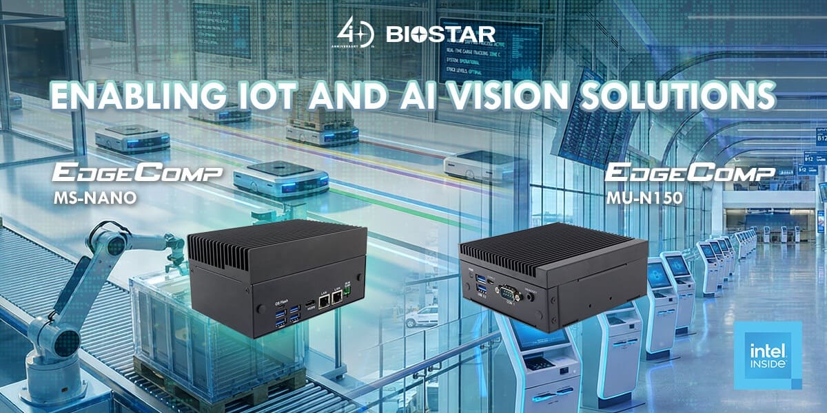 BIOSTAR define una estrategia EdgeComp de doble vía para IoT y edge AI industrial