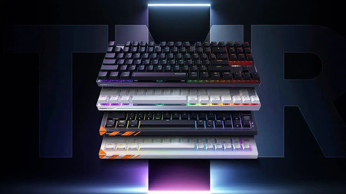 CHERRY XTRFY estrena teclados magnéticos con tecnología TMR y hasta 8.000 Hz
