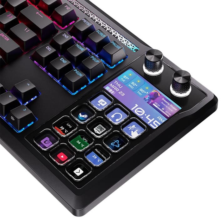 Corsair GALLEON 100 SD redefine el teclado gaming con Stream Deck integrado