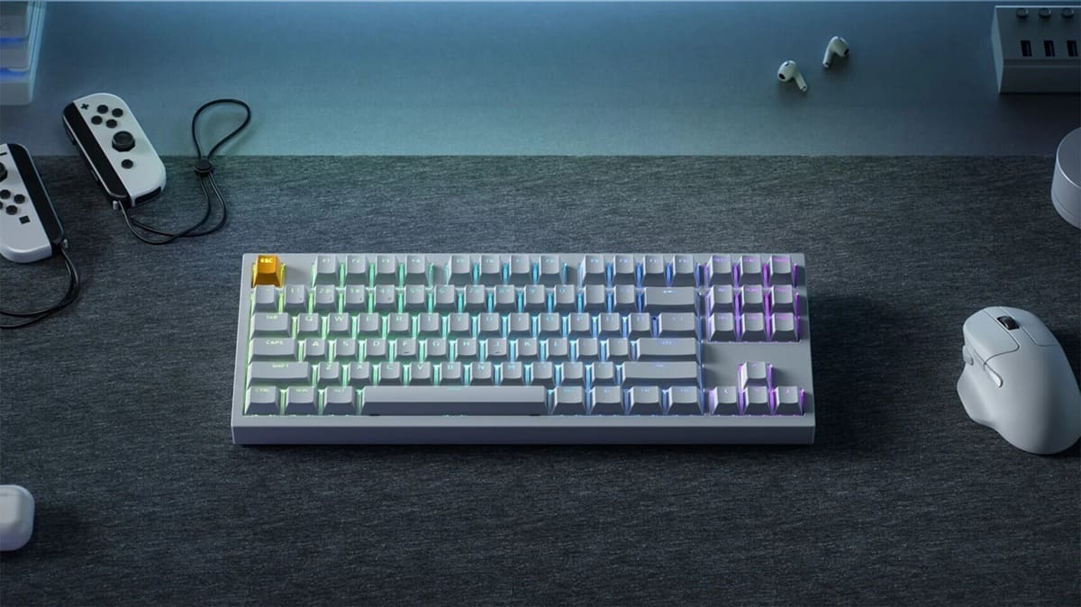 Lemokey P3 HE llega como teclado TKL magnético más asequible con chasis de aluminio