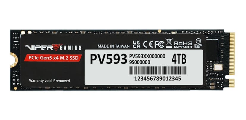Patriot presenta Viper Xtreme 5 Aurum DDR5 y SSD PCIe Gen 5 en CES 2026