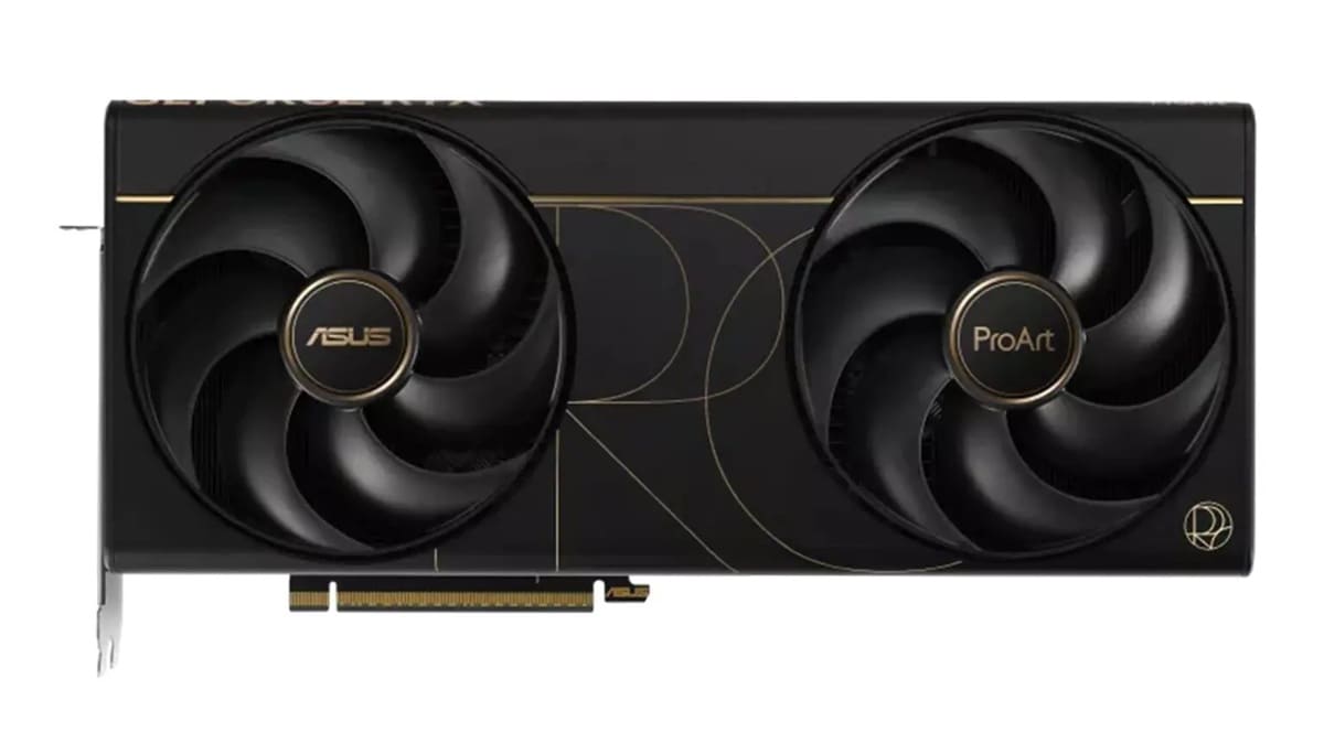 ASUS presenta la ProArt GeForce RTX 5090 con diseño compacto de 2,5 slots