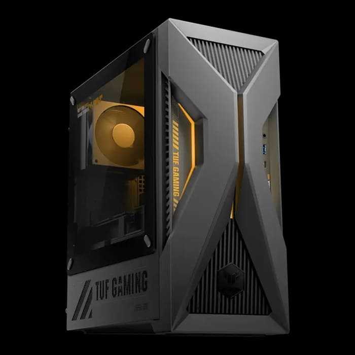 ASUS TUF Gaming TM500 apuesta por CPUs móviles Hawk Point en un PC de sobremesa compacto