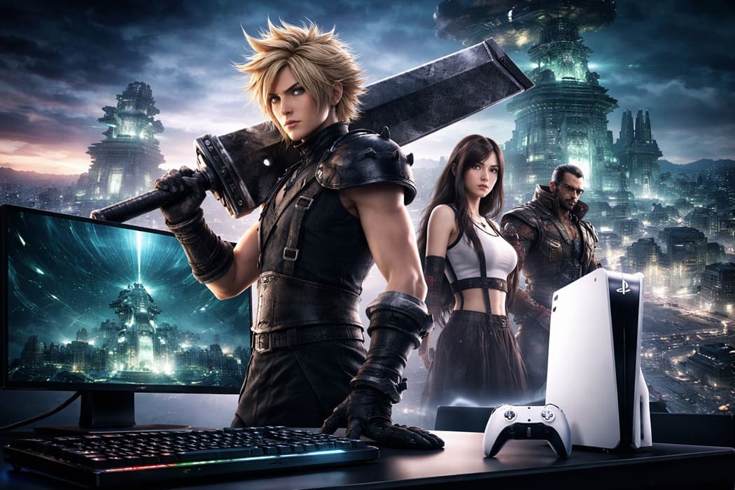 Final Fantasy VII Ramake portada (1)