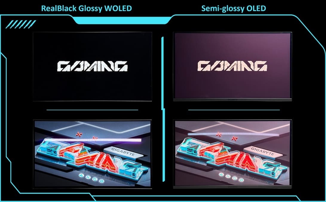 Gigabyte MO27Q28GR debuta en EEUU con OLED Tandem de 280 Hz y acabado glossy