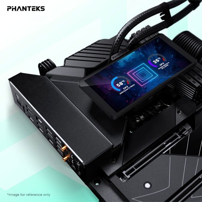 Phanteks 360M25-LCD: nuevo AIO de 360 mm con pantalla IPS de 6 pulgadas y monitorización hardware avanzada