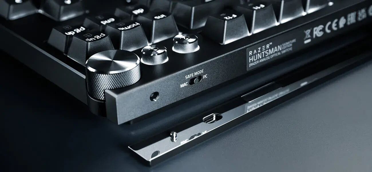 Razer Huntsman Signature Edition concentra switches ópticos analógicos Gen-2 y sondeo de 8.000 Hz