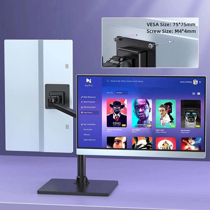 Uperfect Uplays C10 debuta con panel 4K IPS de 15,6 pulgadas y soporte VESA