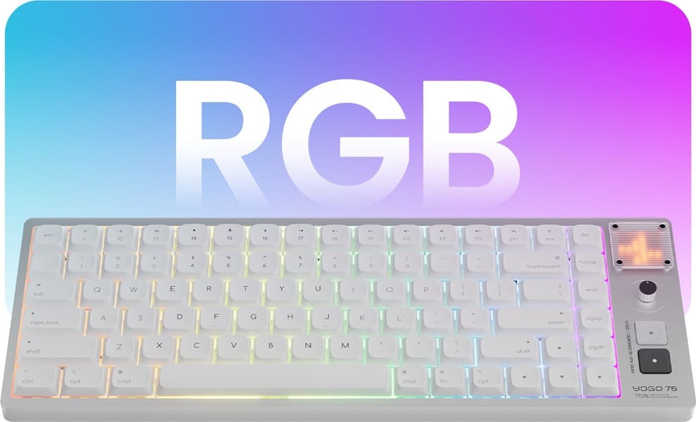 ATK Yogo 75 apuesta por formato 75% de perfil bajo y switches POM