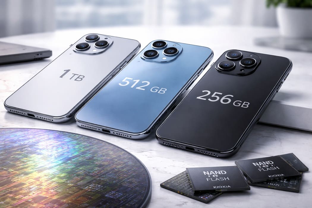 Apple podría subir el precio de los iPhone 18 con más almacenamiento por el encarecimiento del NAND