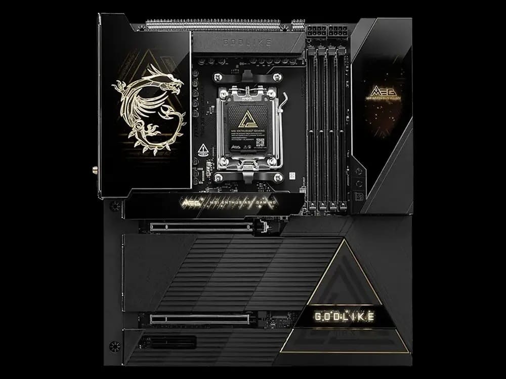 msi meg x870e godlike portada