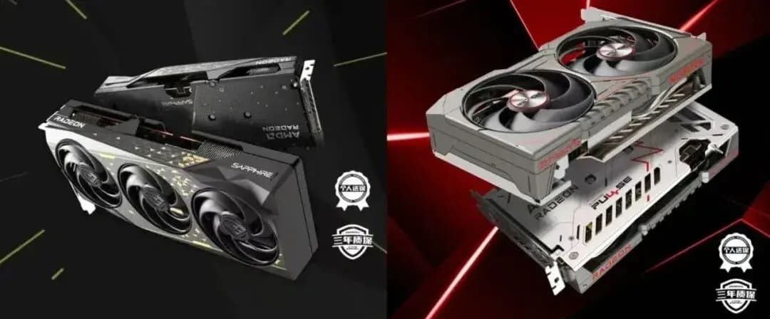 sapphire rx 9060 xt black diamond y alloy pulse s portada