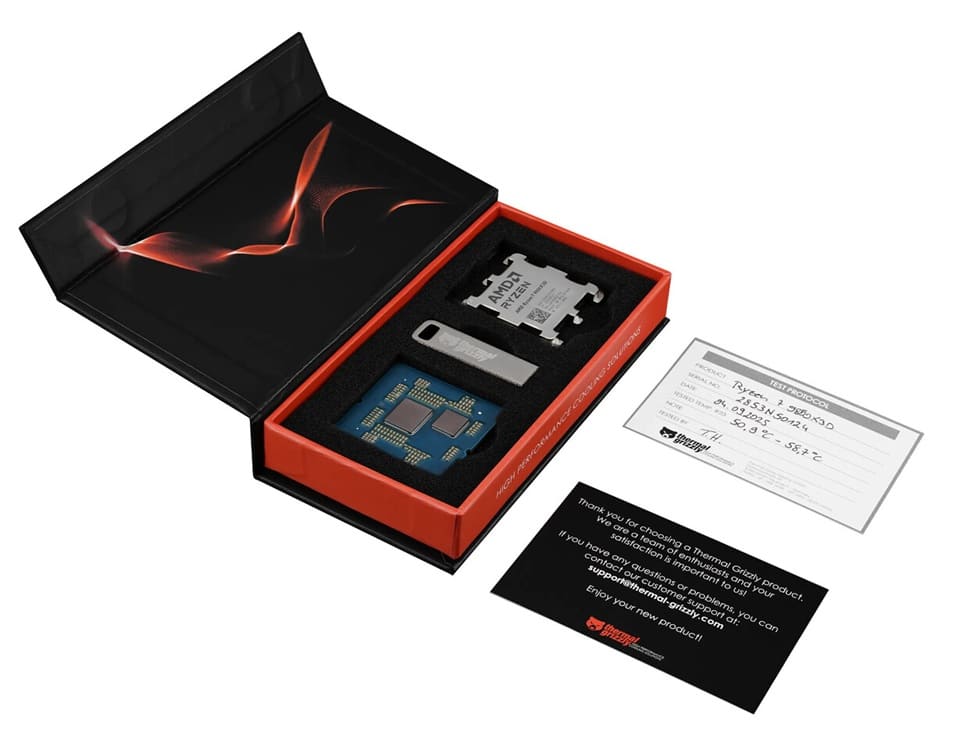 thermal grizzly ryzen 7 9850x3d portada