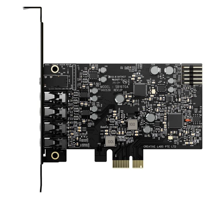 Creative Sound Blaster Audigy FX Pro llega como nueva tarjeta de sonido PCIe con audio 7.1 y 120 dB SNR