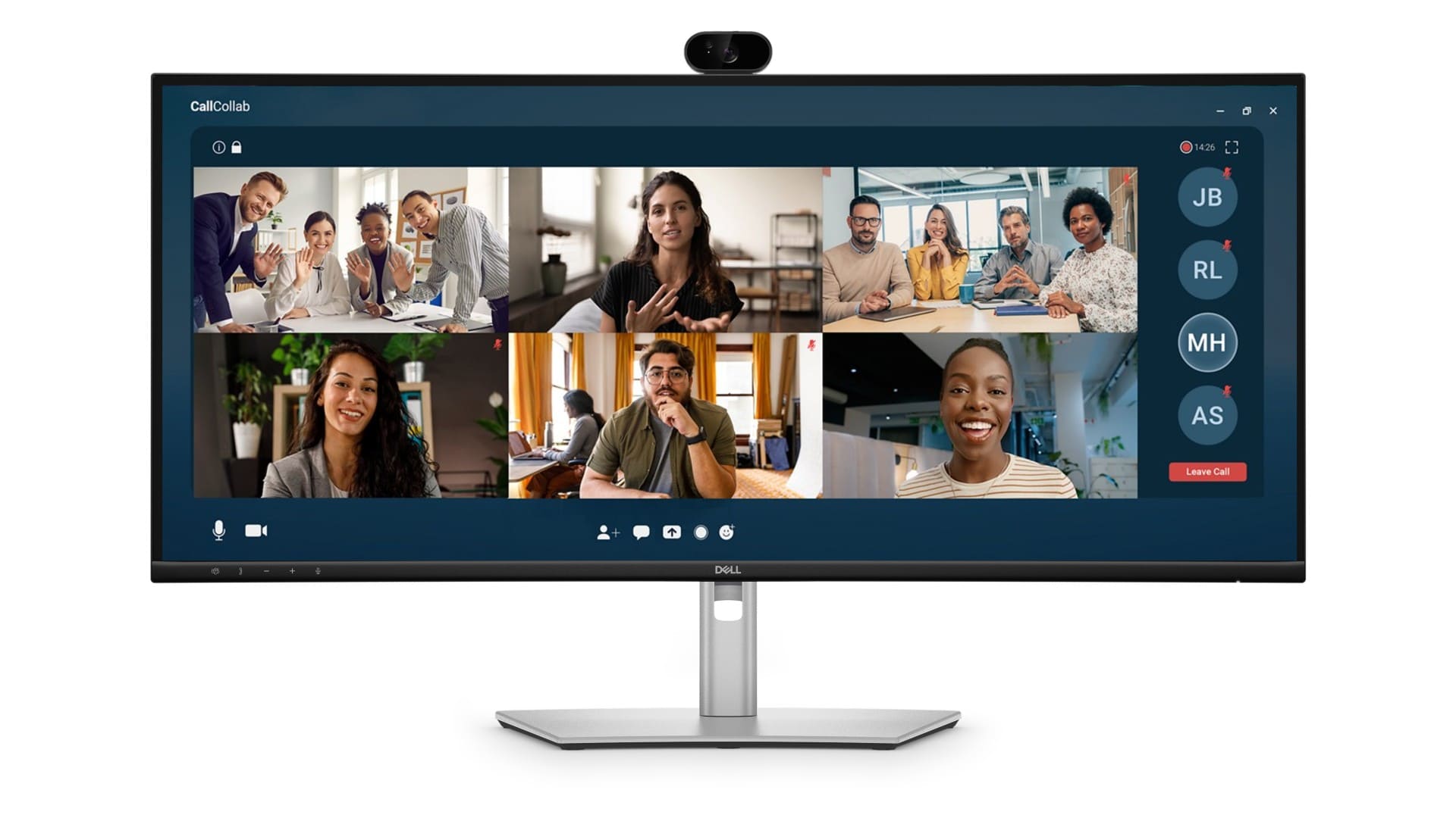 Dell Pro P 34 USB-C Hub Conferencing Monitor llega con panel IPS QHD de 34", webcam Sony Starvis de 5 MP y hub USB-C de 90W