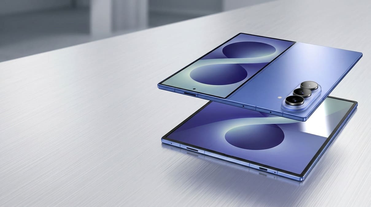 Samsung Galaxy Z Fold8 filtrado: mayor grosor para albergar una batería de 5.000 mAh y soporte para S Pen