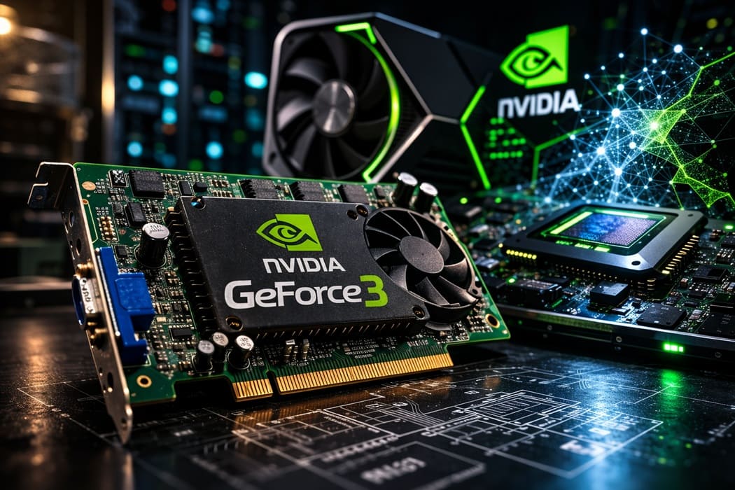Jensen Huang afirma que GeForce 3 inició el camino hacia la IA actual