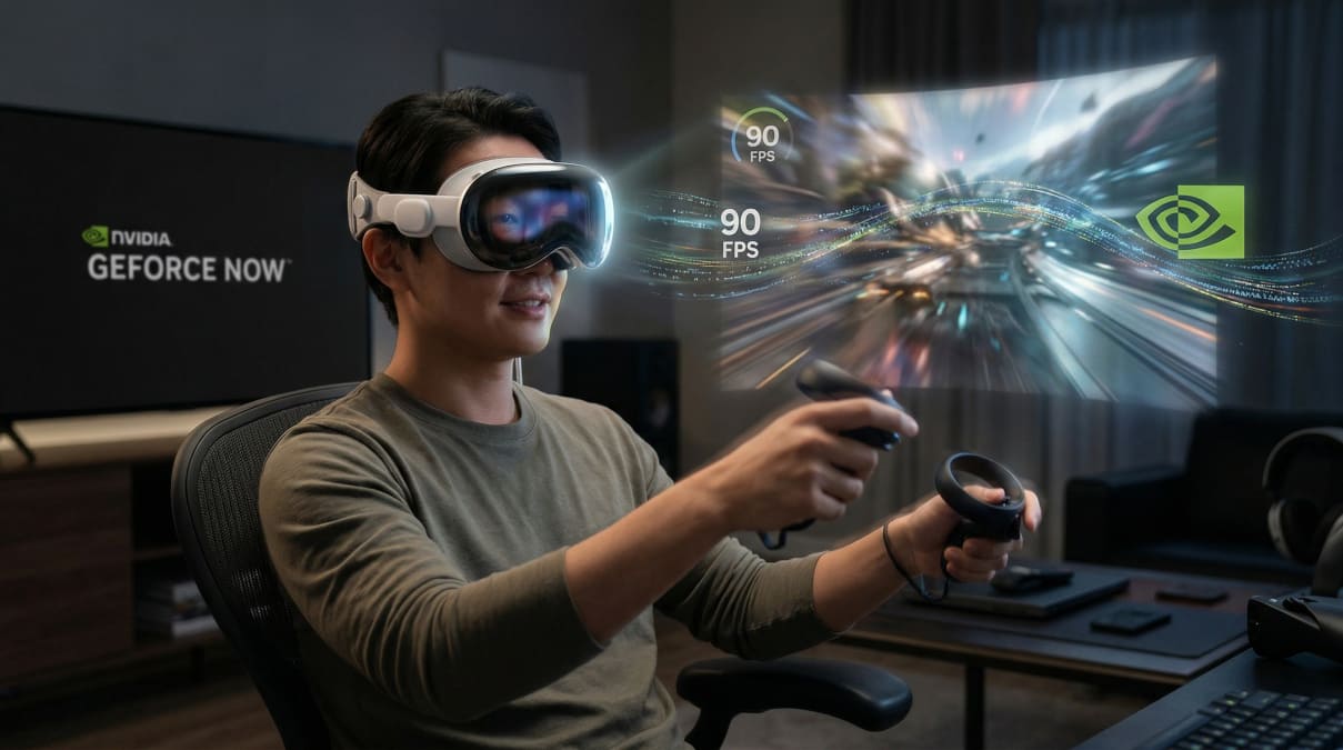Geforce NOW Apple Vision Pro portada (1)
