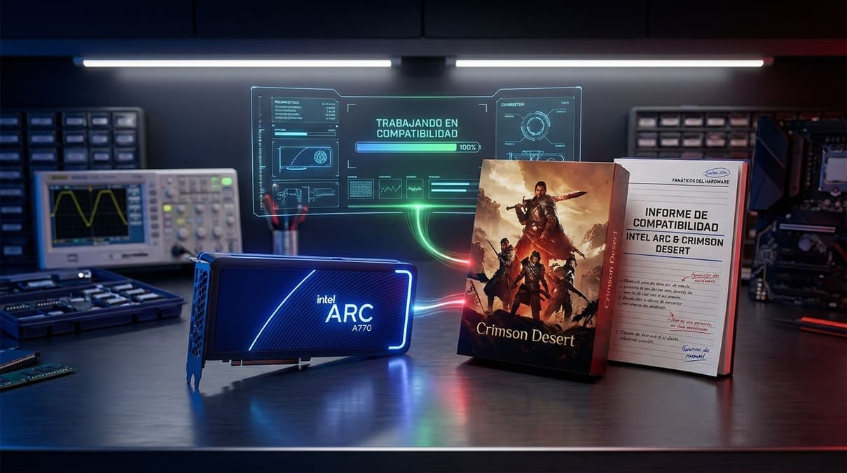 Intel Arc Crimson Desert portada (1)