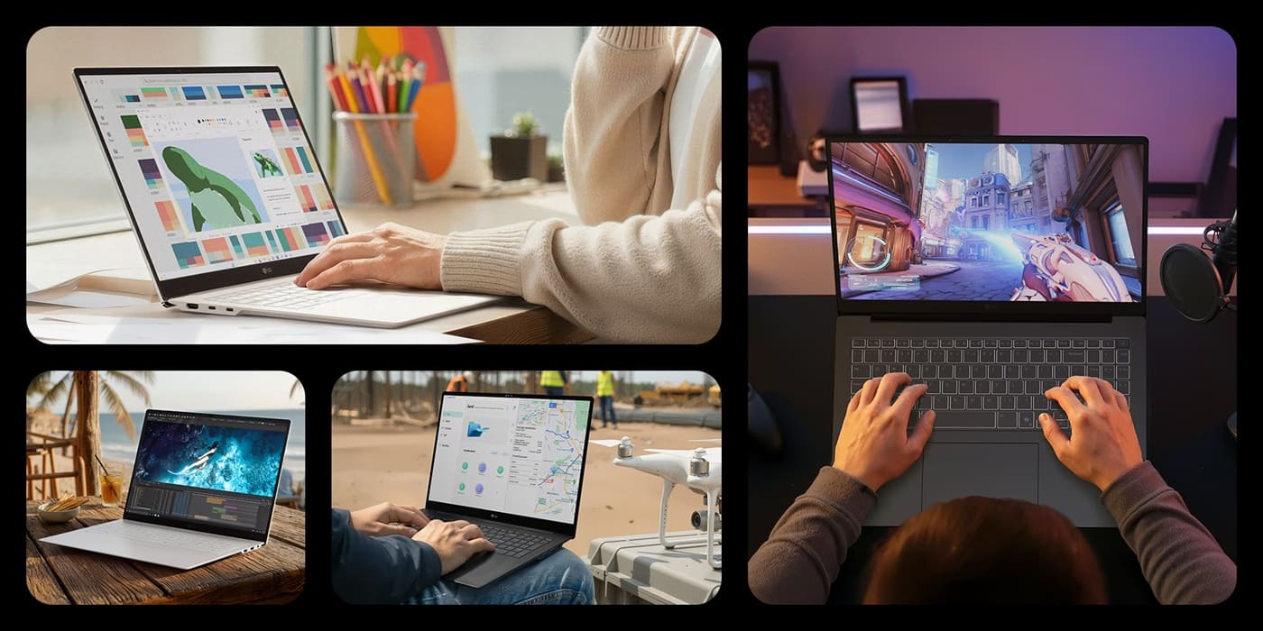 LG Gram Pro 17 llega con 1,38 kg, pantalla 2.5K y procesadores Core Ultra