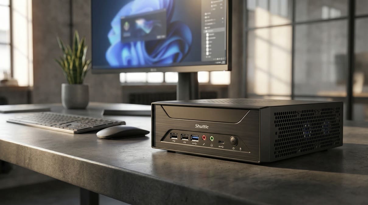 Shuttle XPC Slim XH860G2 y XH810 portada