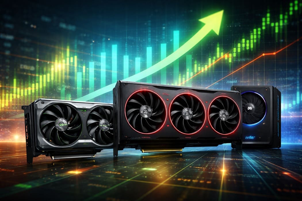 NVIDIA alcanza el 94% del mercado de GPU AIB en el Q4 2025 mientras AMD pierde cuota, según Jon Peddie Research