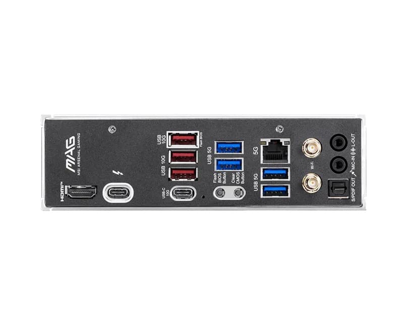 MSI MAG Z890 TOMAHAWK WIFI II reduce Thunderbolt 4 y limita Wi-Fi 7 para Core Ultra 200S Plus