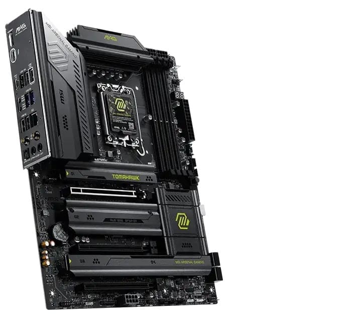 MSI MAG Z890 TOMAHAWK WIFI II reduce Thunderbolt 4 y limita Wi-Fi 7 para Core Ultra 200S Plus