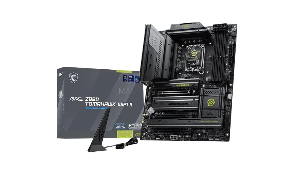 MSI MAG Z890 TOMAHAWK WIFI II reduce Thunderbolt 4 y limita Wi-Fi 7 para Core Ultra 200S Plus