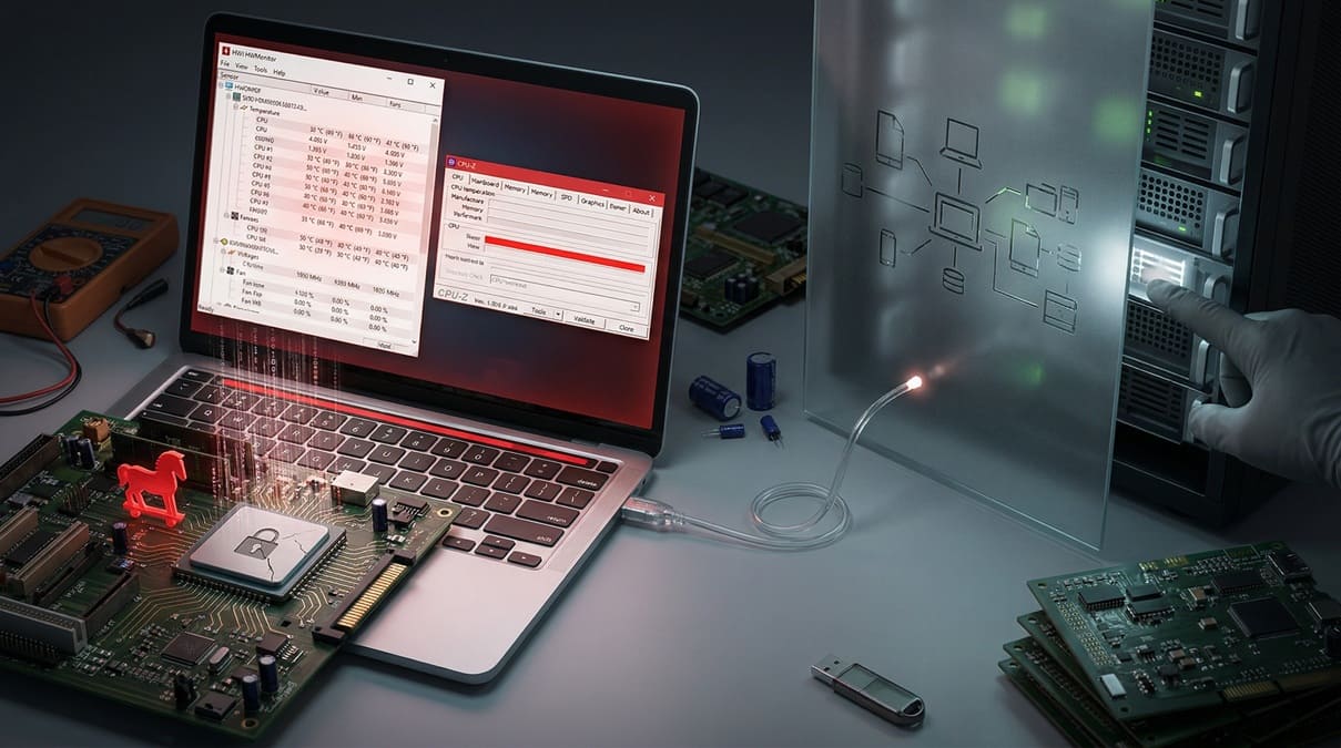 HWMonitor 1.63 y CPU-Z alertan por malware en sus descargas tras una brecha en la web oficial