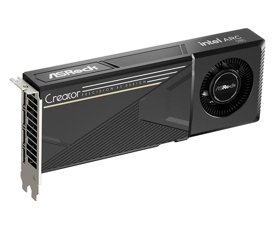 Intel Arc Pro b65 Asrock portada