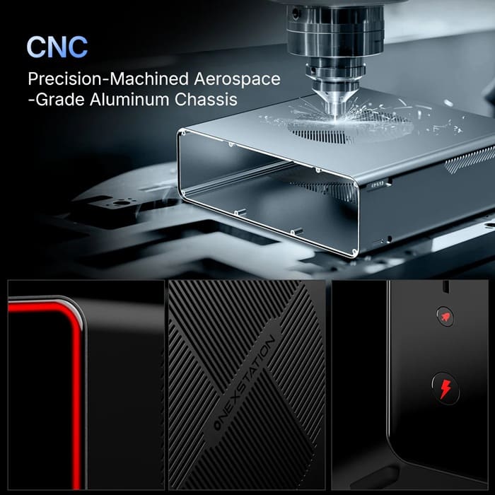 OneXStation llega con Ryzen AI Max+ 395, 128 GB de RAM y potencia gráfica cercana a una RTX 4070 Laptop