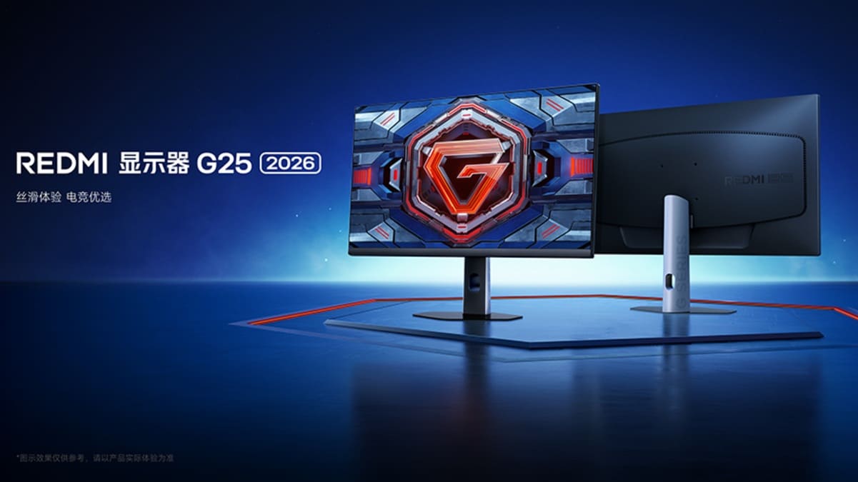 Xiaomi lanza los Redmi G25 y G27Q 2026 con paneles IPS de hasta 320 Hz y enfoque gaming asequible