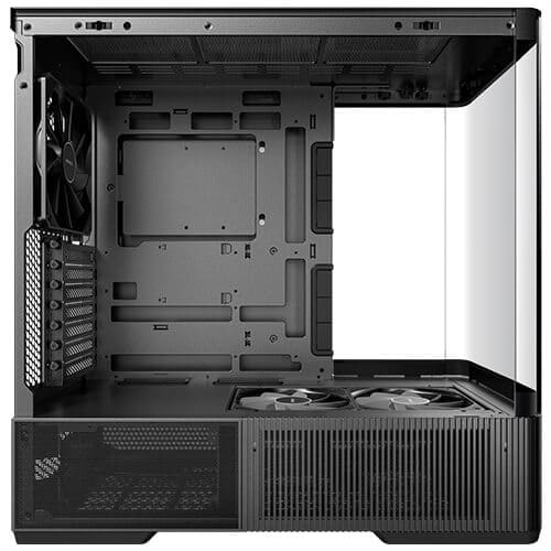 Antec C6 Curve Air combina cristal templado en tres lados con soporte para placas de conectores traseros