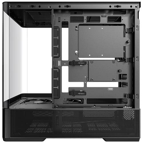 Antec C6 Curve Air combina cristal templado en tres lados con soporte para placas de conectores traseros