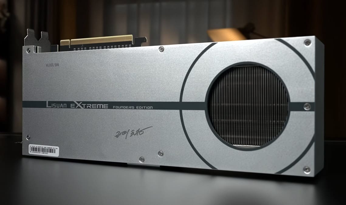 Lisuan Extreme LX 7G100 debuta en China con 12 GB GDDR6, pero queda muy lejos de competir con la GPU RTX 4060